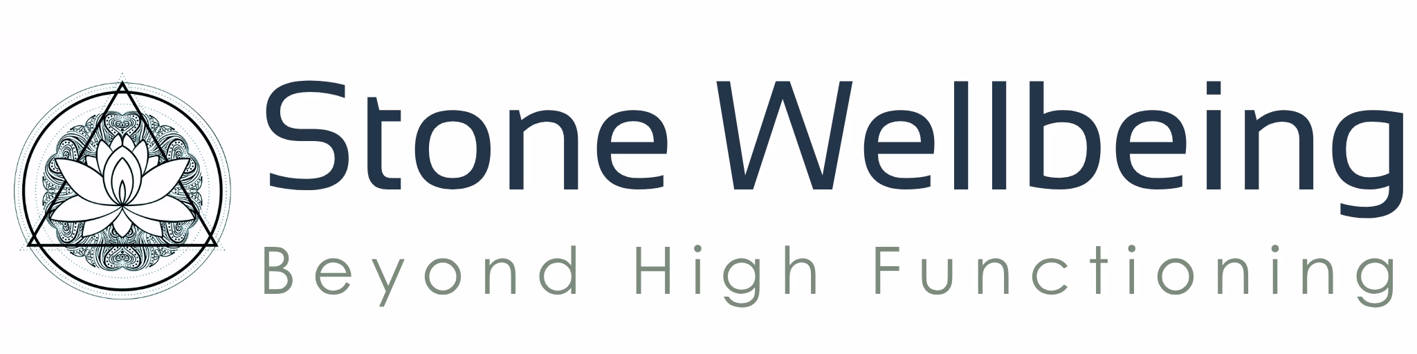 Stone Wellbeing refocus logo
